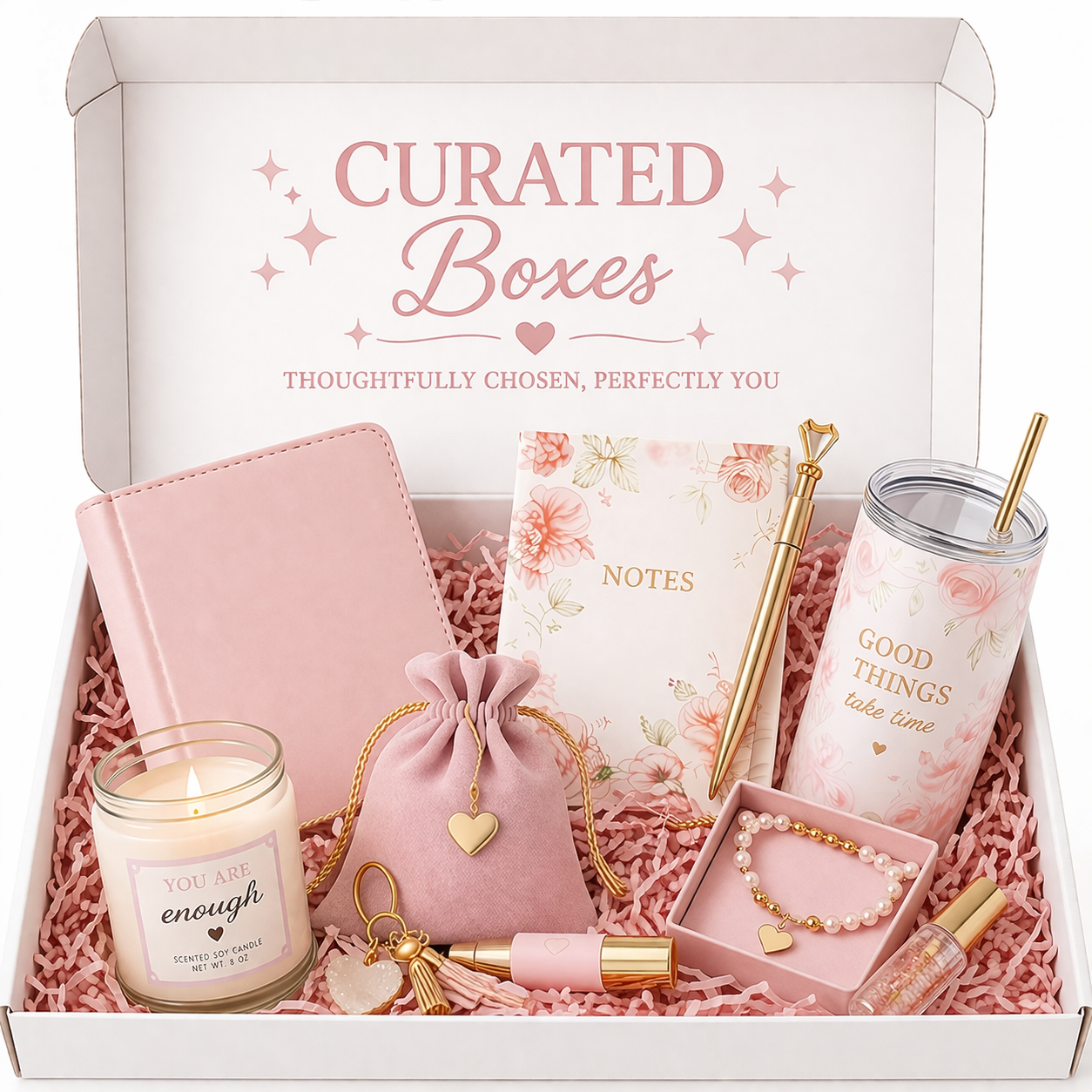 Curated Boxes                                        ✨Please note that scoop & spins add ons cannot be applied to these boxes .