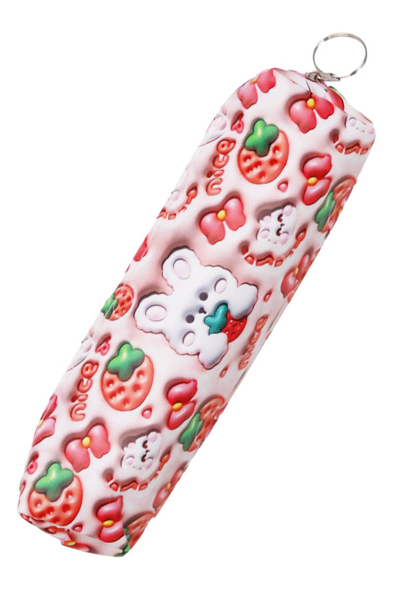 Fruity Animal Friends Makeup Pencil Case