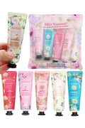 Floral Squeeze-out Hand Cream - Set Of 5