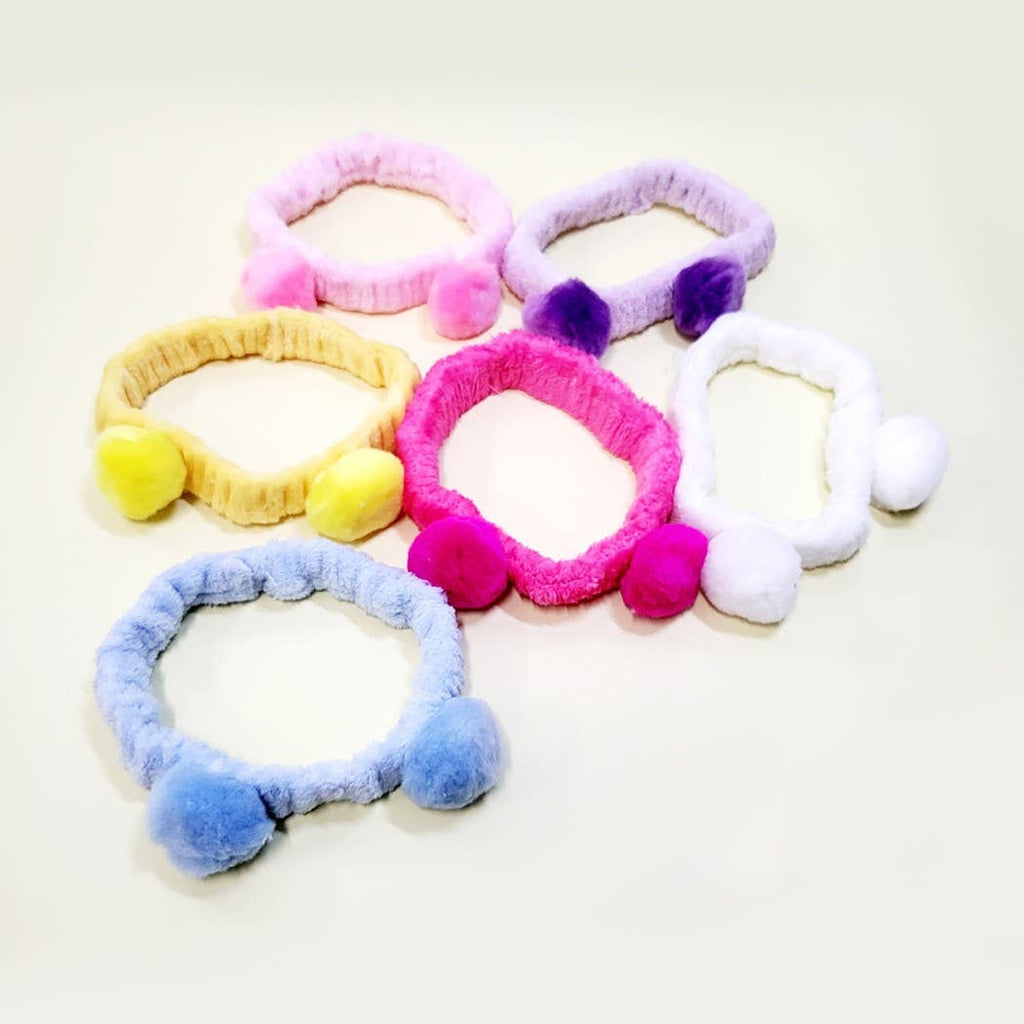 Pom Pom Beauty Spa Headband