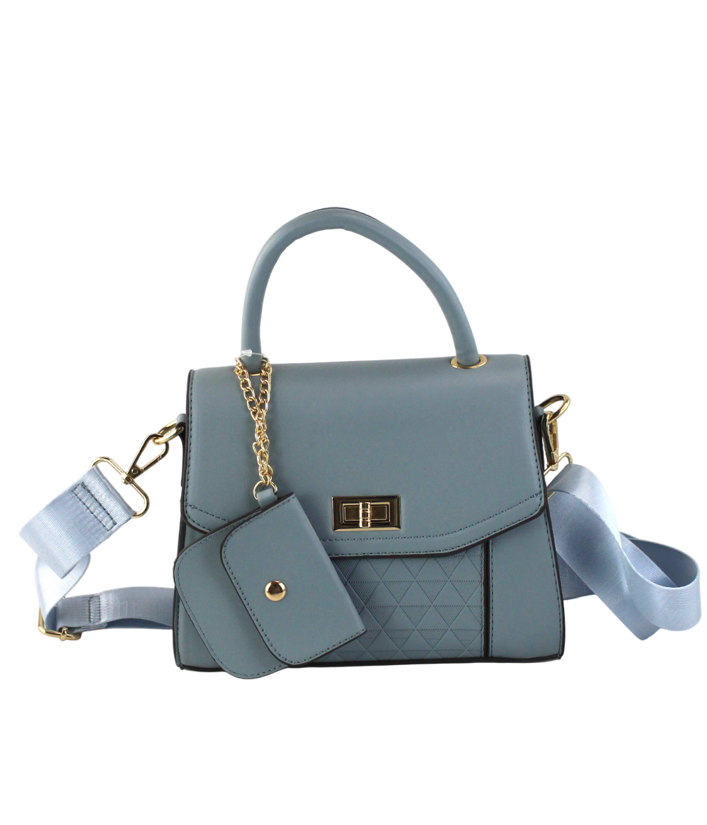 Cute Crossbody Bag with Pouch  - Elegant Bag and Pouch Set