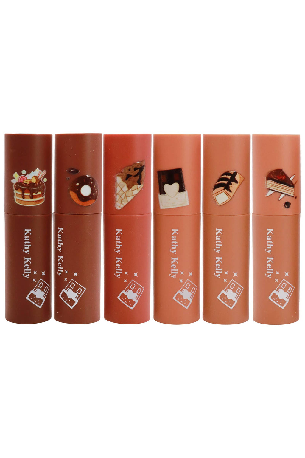 Sweet Chocolate Nude Tinted Lip Gloss -
