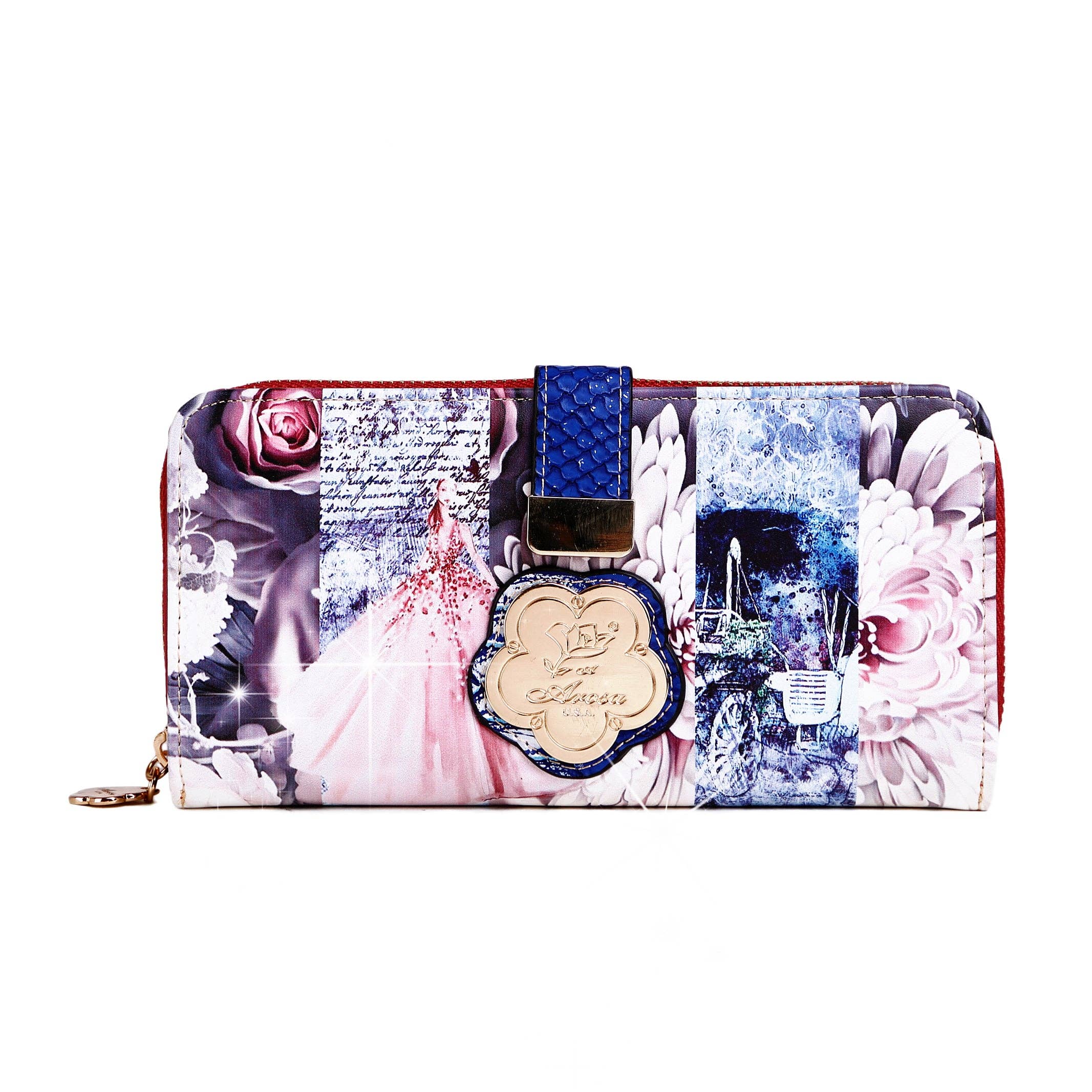 Arosa Elegant Floral Designer Wallet