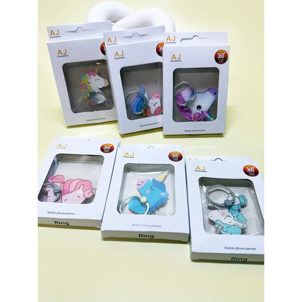 Unicorn Phone Grip Stand Holder