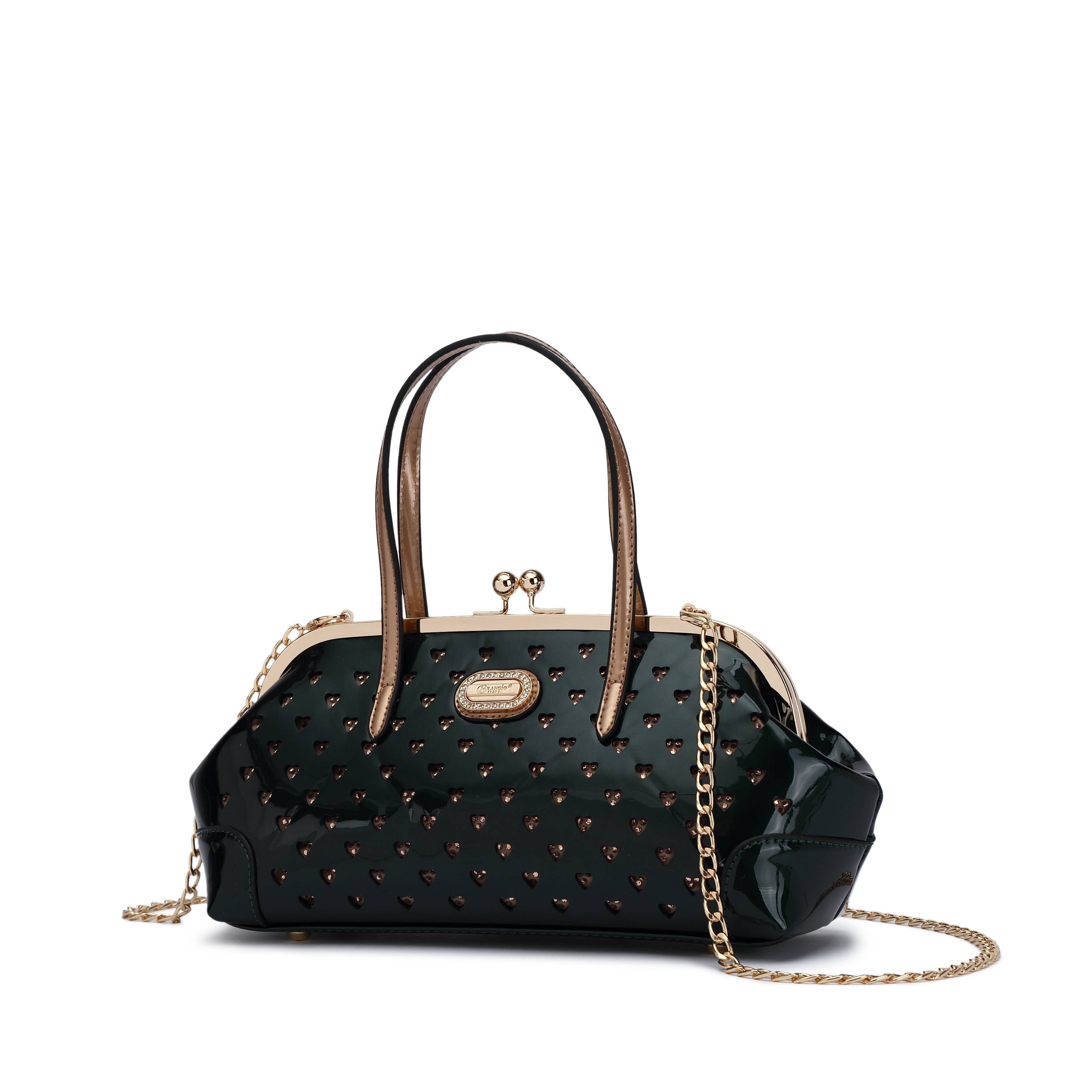 Brangio Italy Heart Studs Handbag & Crossbody Bag
