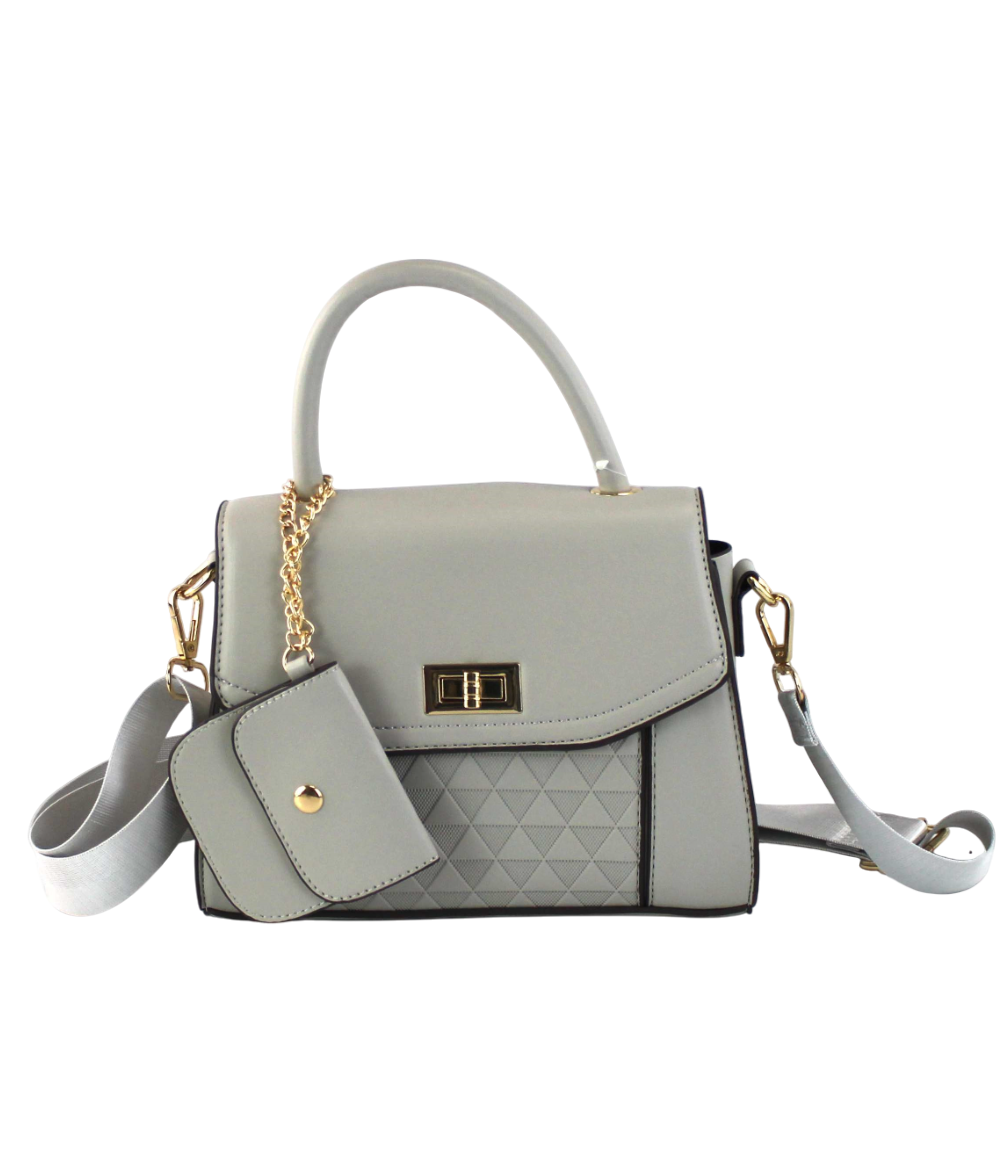 Cute Crossbody Bag with Pouch  - Elegant Bag and Pouch Set