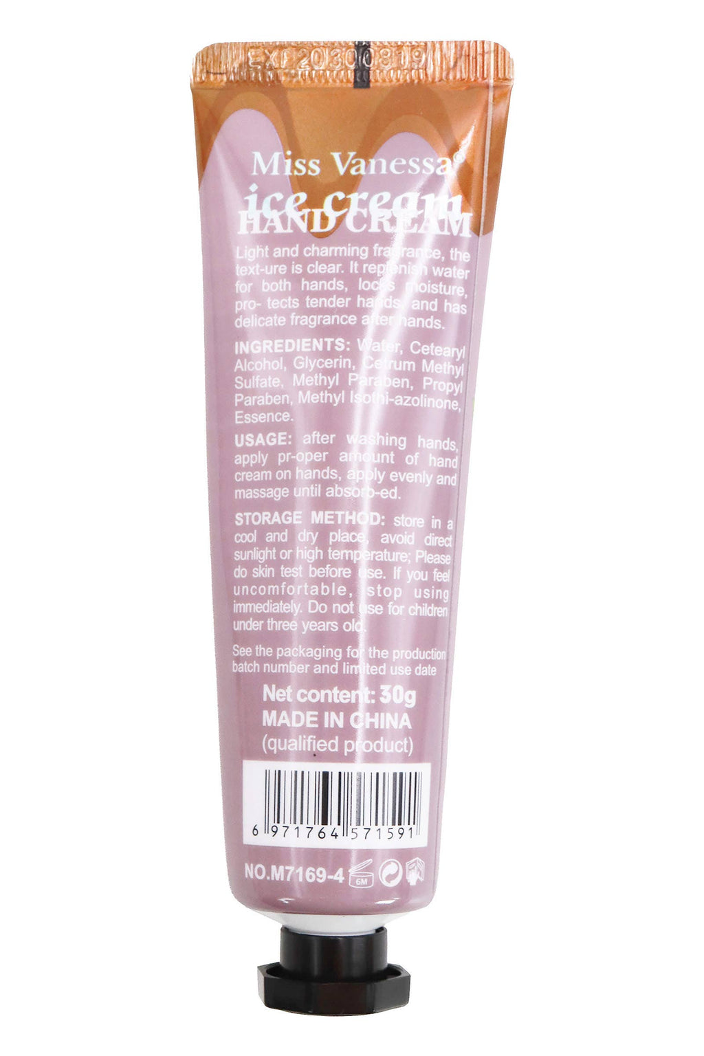 Ice Cream Squeeze-out Hand Cream - Set Of 5