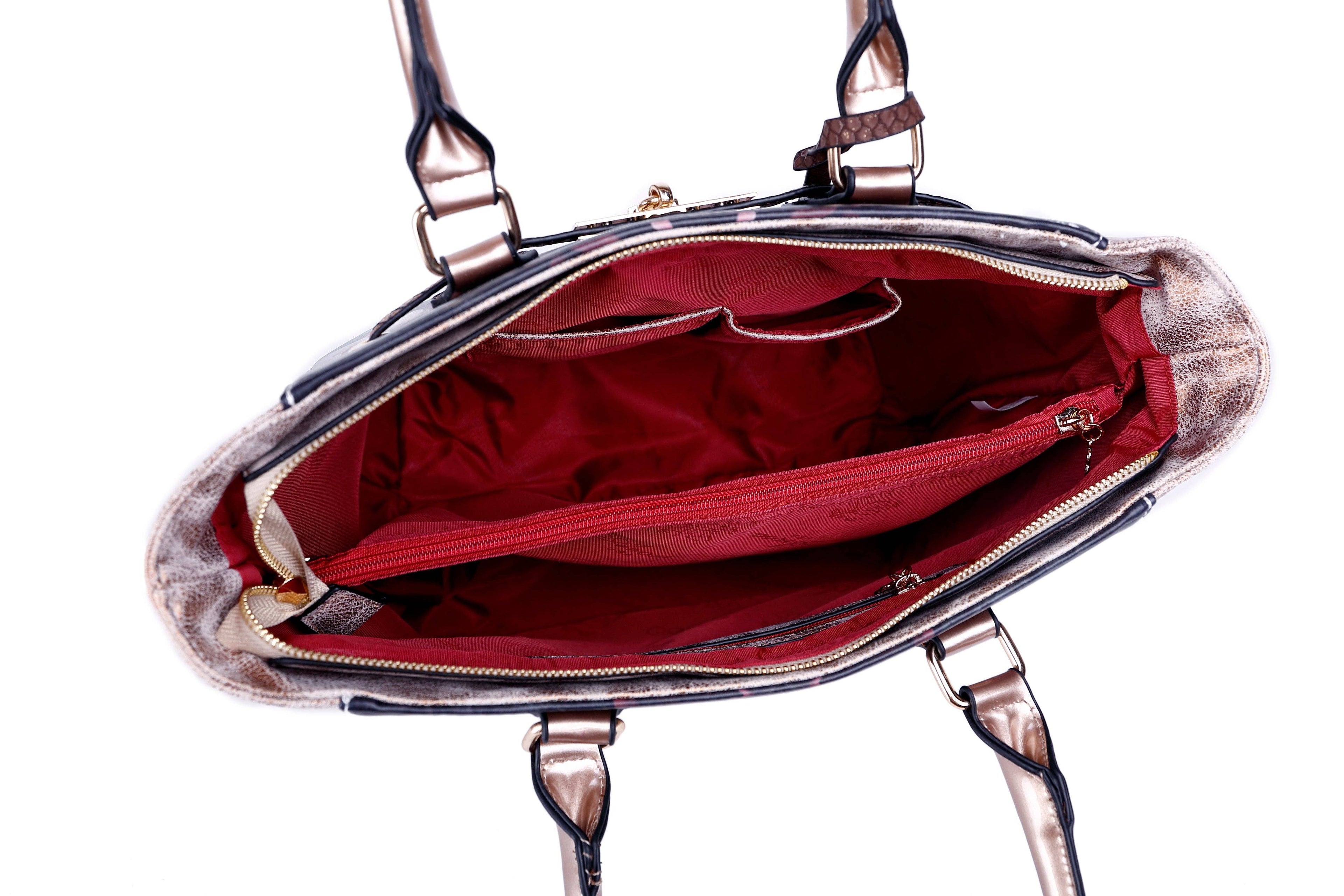 Arosa Sophisticated Floral Tote Bag
