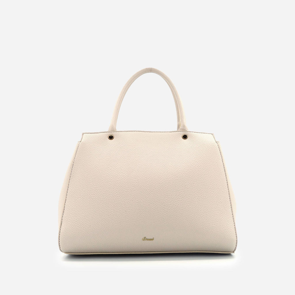 Poppy Bowtie Structured Top Handle Spring Shoulder Bag