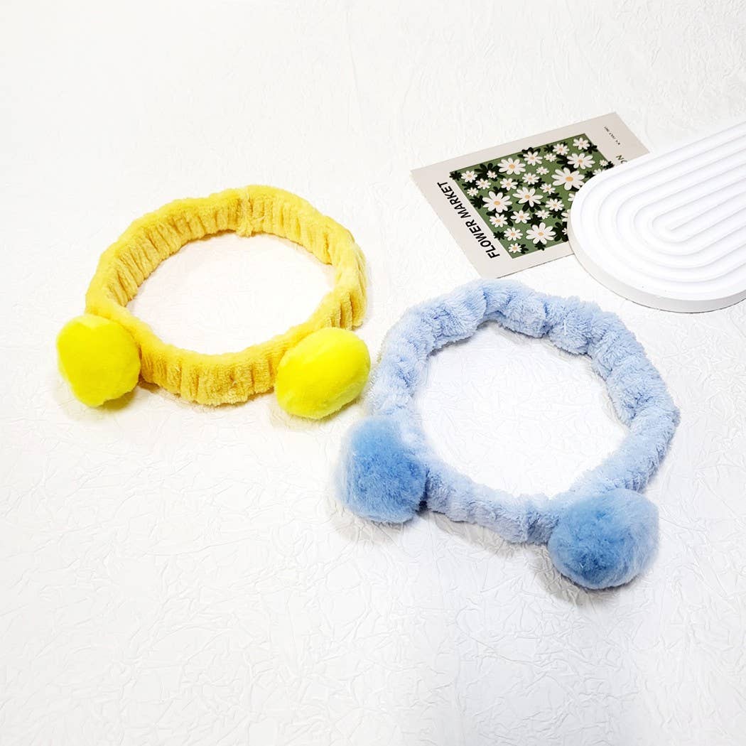 Pom Pom Beauty Spa Headband