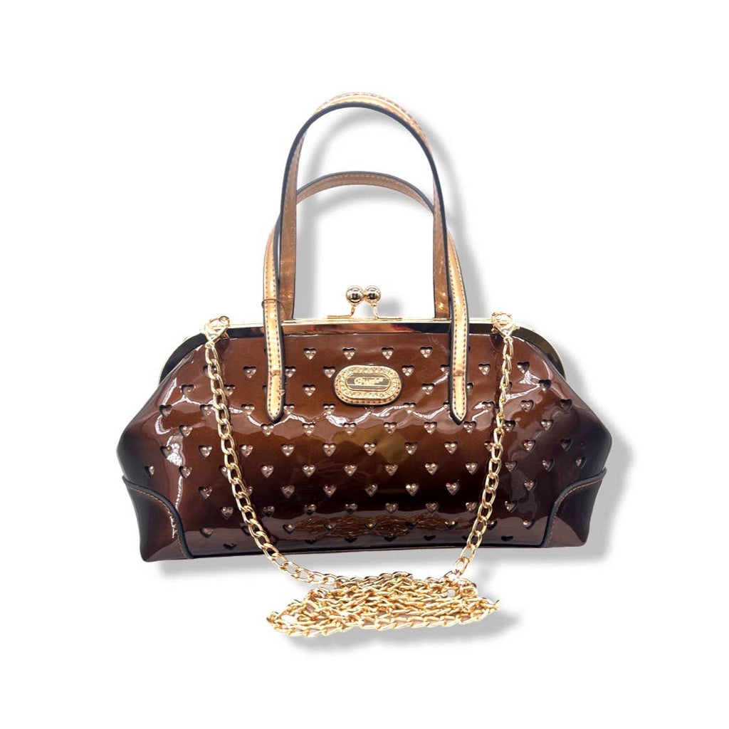 Brangio Italy Heart Studs Handbag & Crossbody Bag