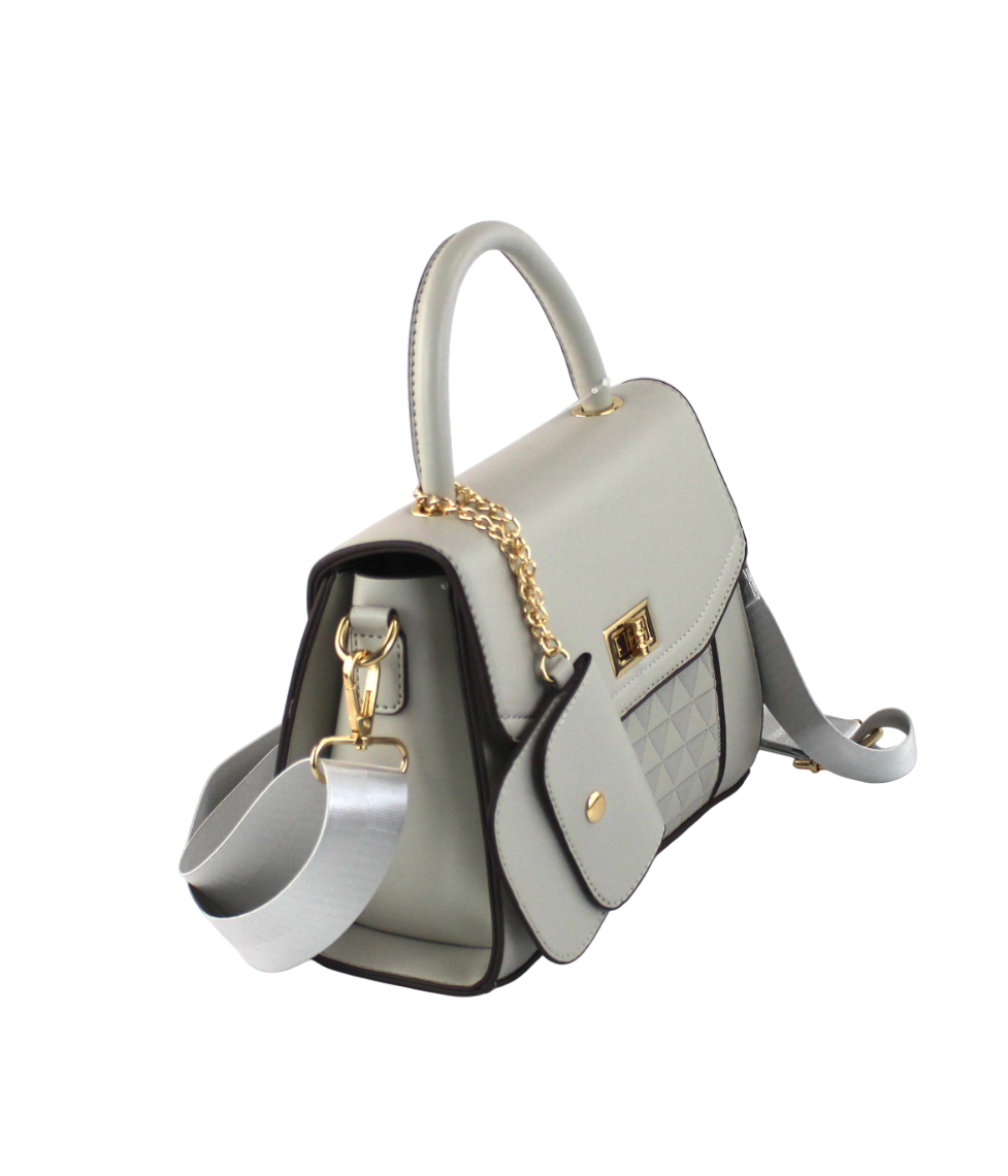 Cute Crossbody Bag with Pouch  - Elegant Bag and Pouch Set