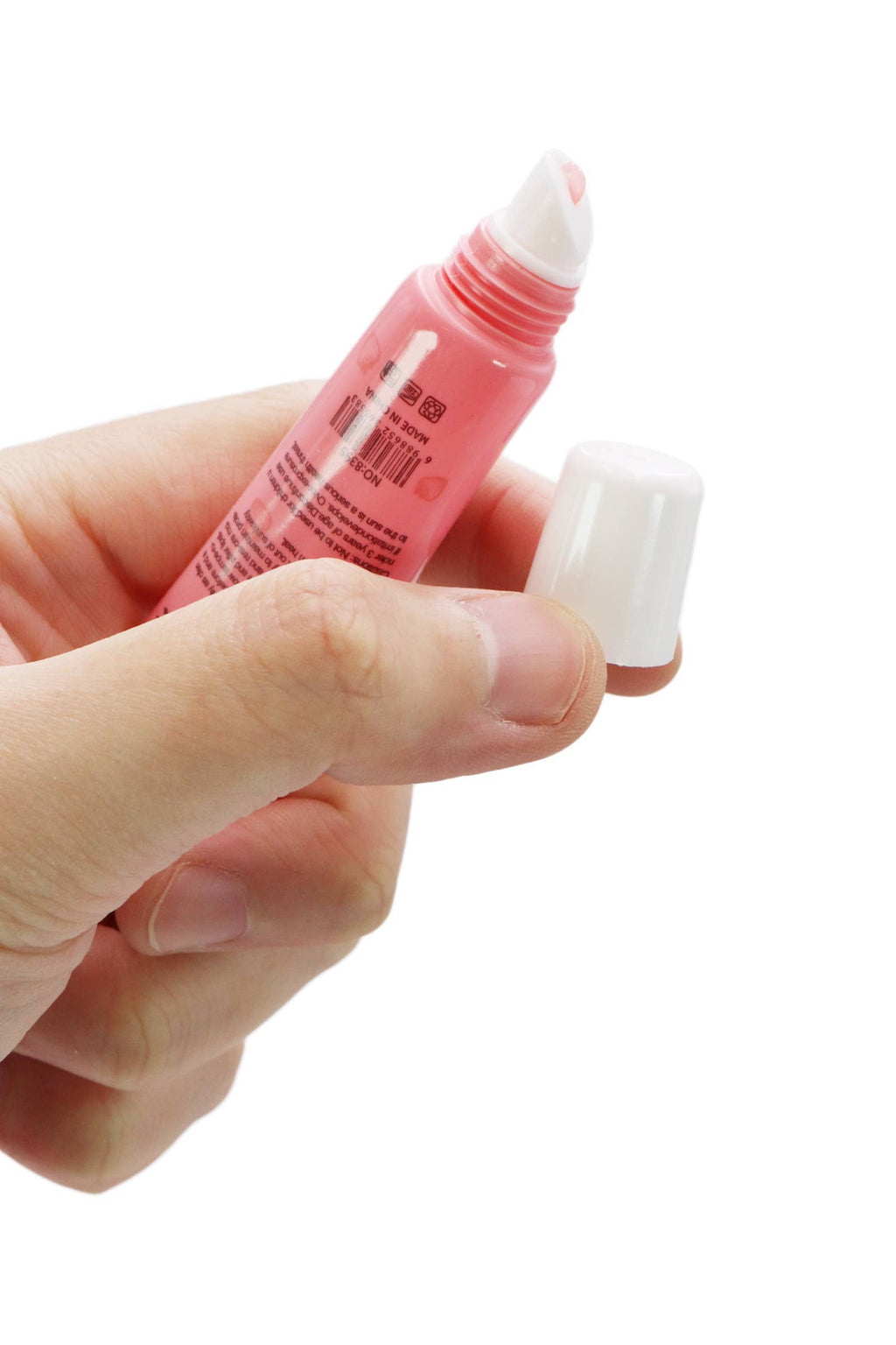 Strawberry Scented Gel Lip Balm Squeeze Tube -