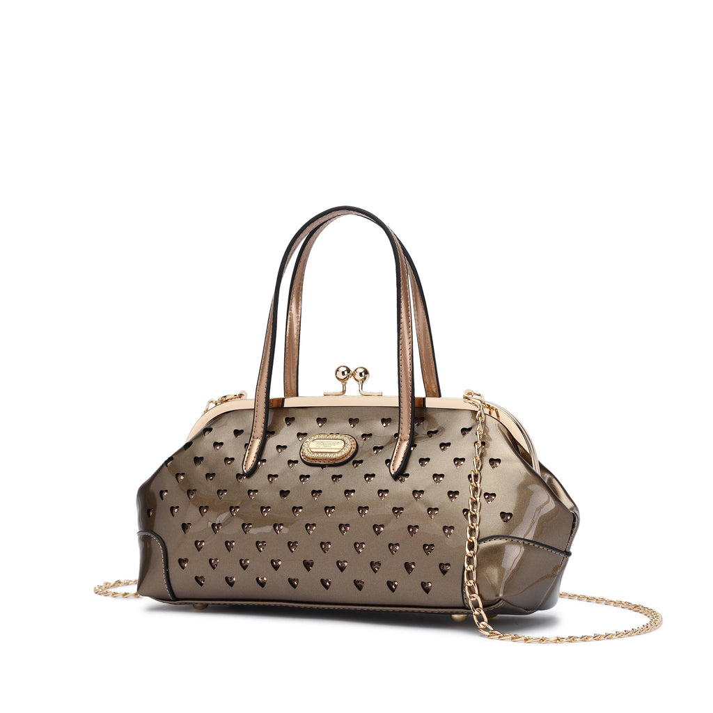 Brangio Italy Heart Studs Handbag & Crossbody Bag