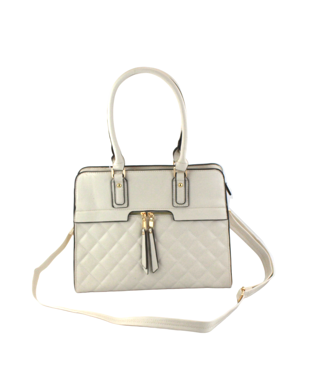 Chic Leather Satchel - Large Fashion Handbag
