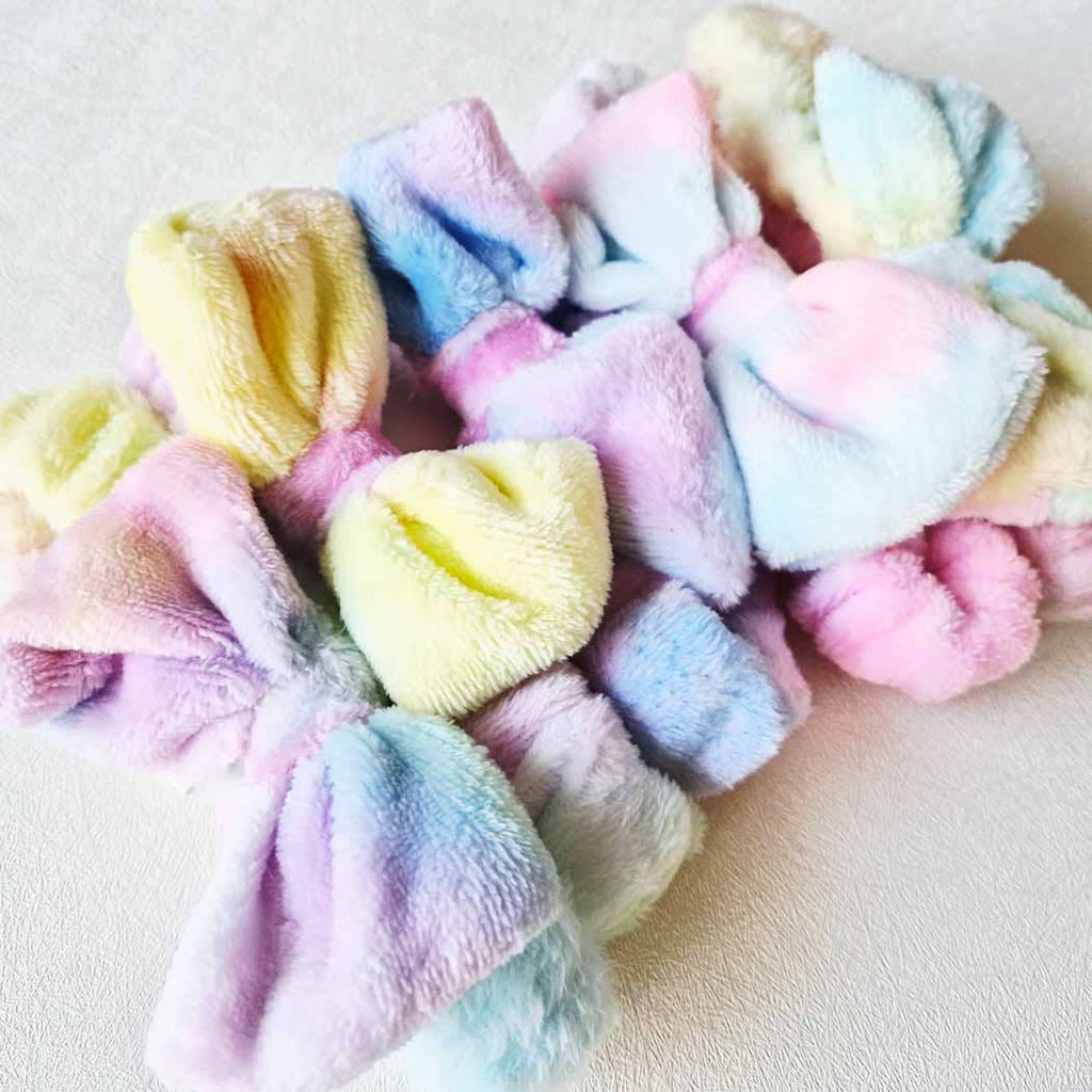 Tie Dyed Plush Spa Headband
