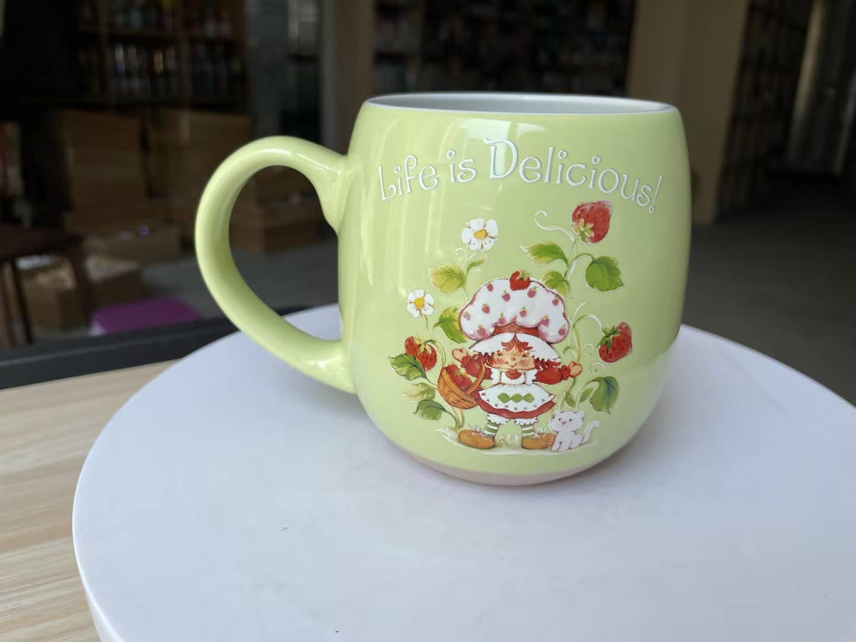 Strawberry Shortcake "Life is Delicious" 16oz Clay Base Mug