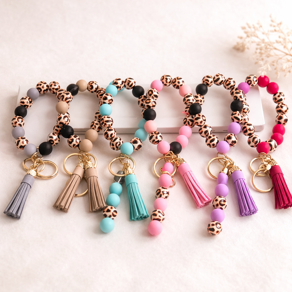 Beaded Wristlet KeyChain
