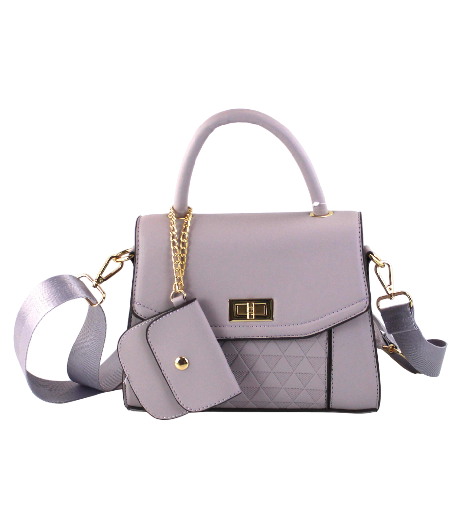Cute Crossbody Bag with Pouch  - Elegant Bag and Pouch Set
