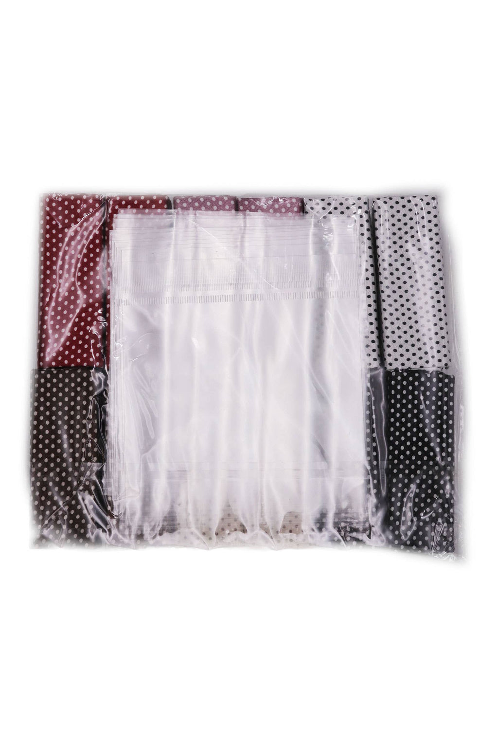 Retro Polka Dot Satin Lipstick Case W/ Mirror