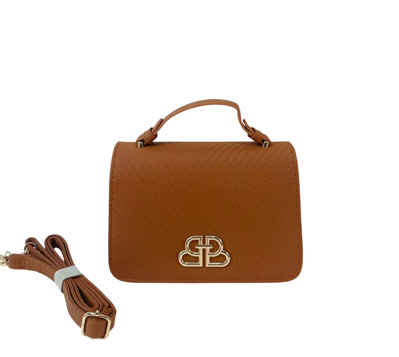 Elegant Leather Crossbody with Secure Magnetic Flap