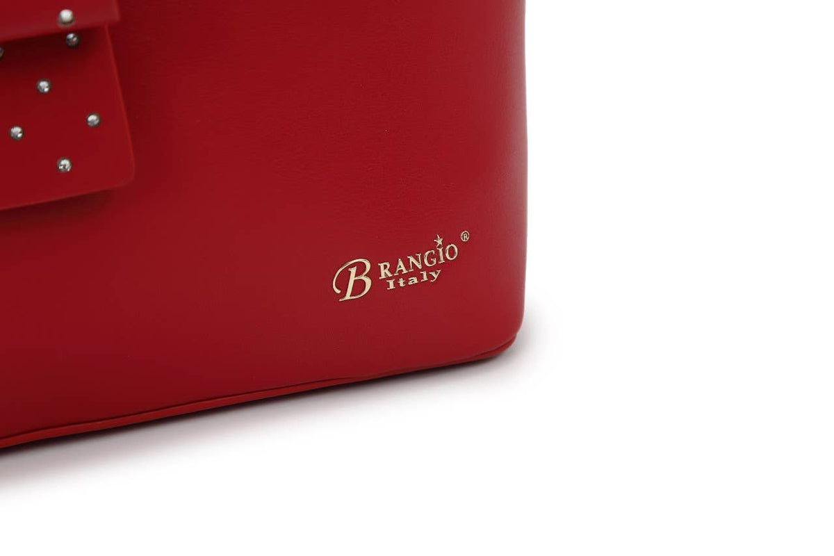Brangio Italy Glamorous Scarlet Bow Ribbon Romance Backpack