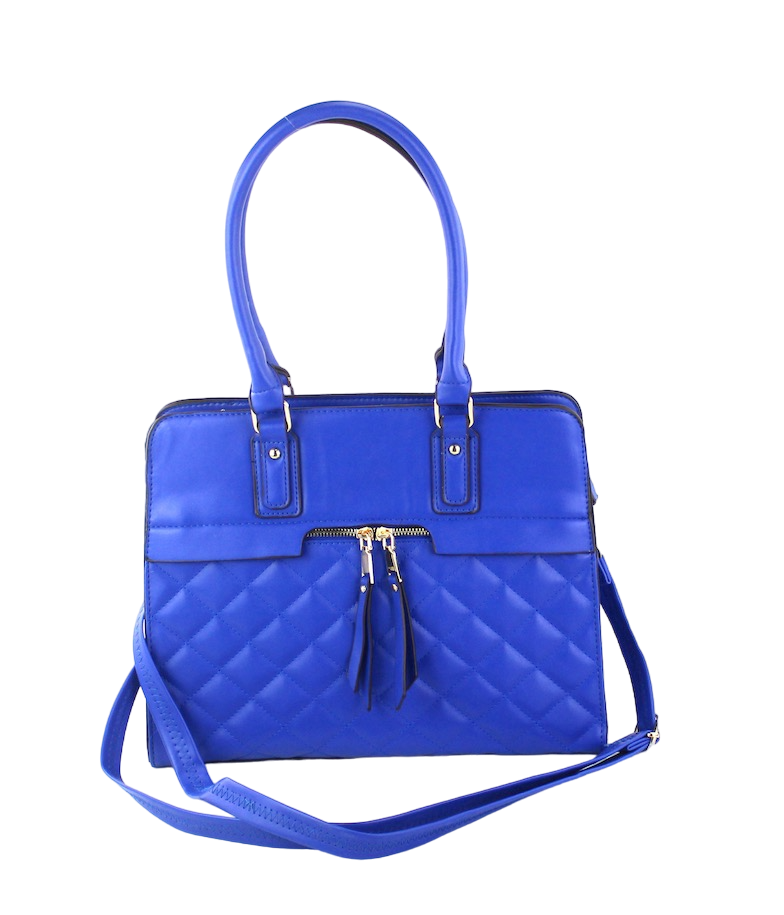 Chic Leather Satchel - Large Fashion Handbag