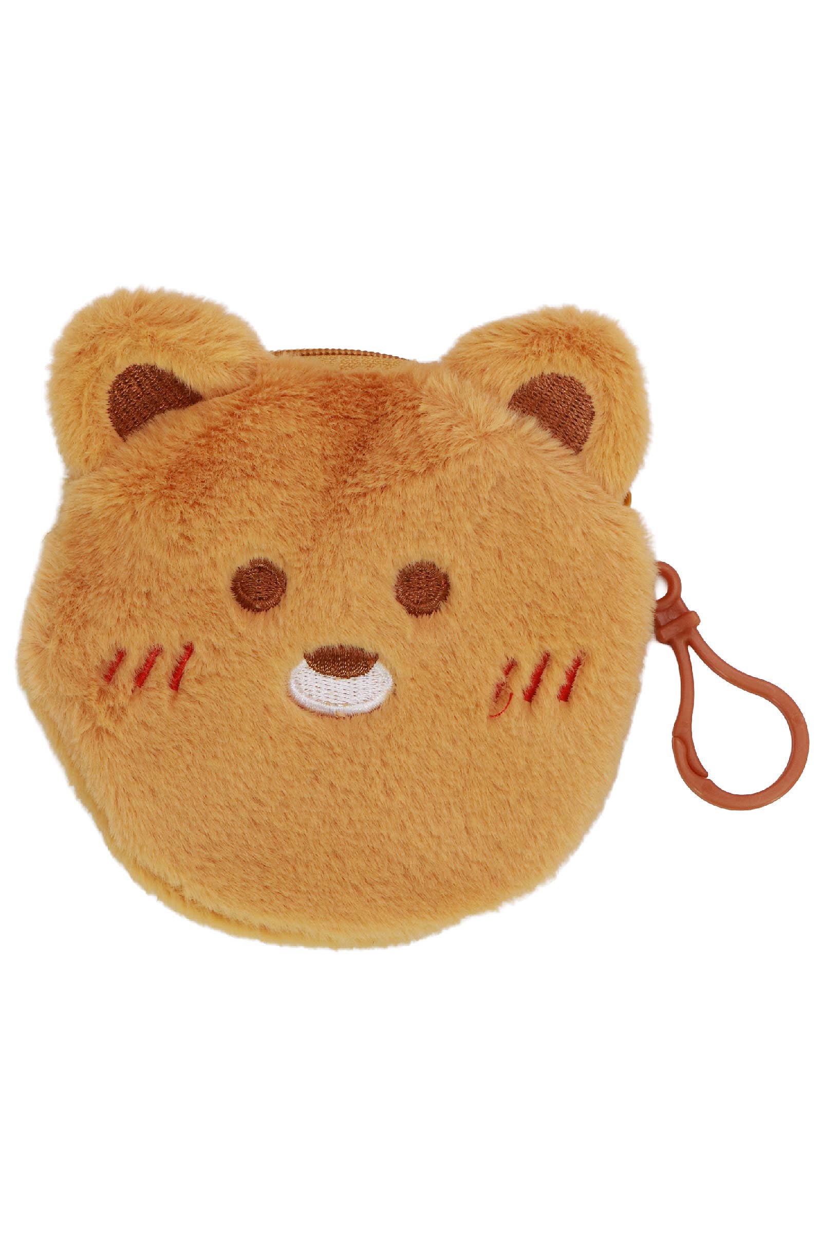 Cute Animals Fuzzy Plushie Coin Purse Bag