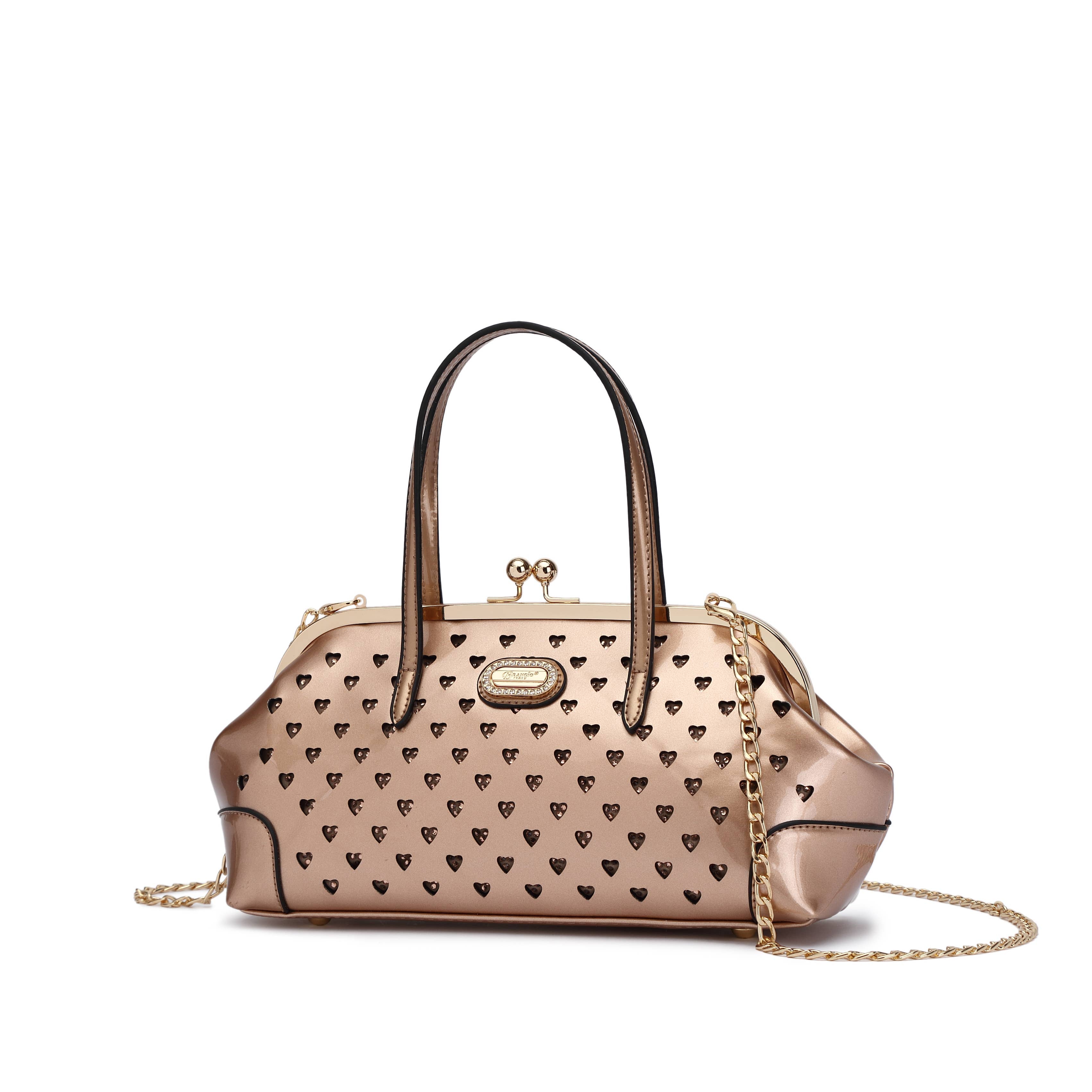 Brangio Italy Heart Studs Handbag & Crossbody Bag