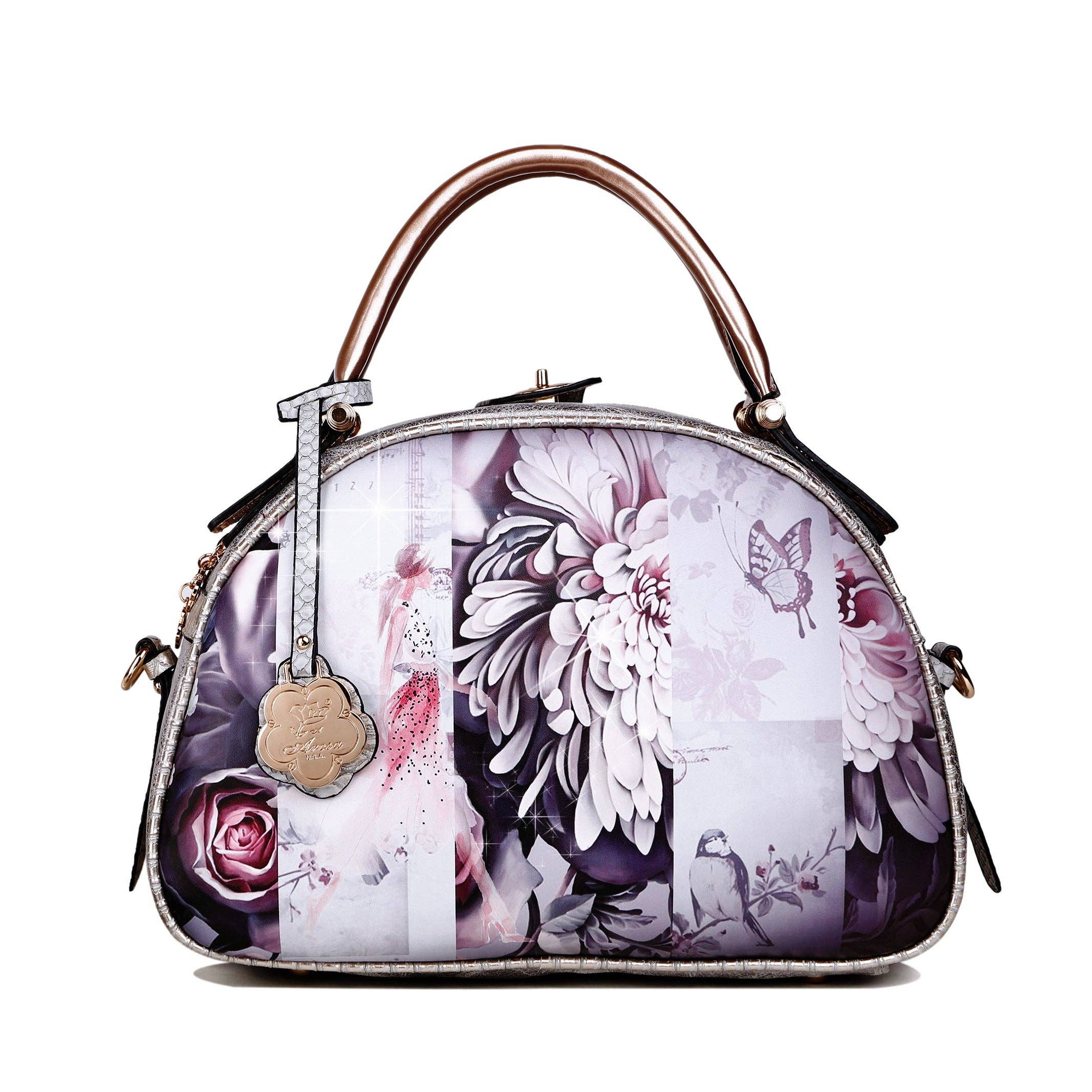 Arosa Dreamy Elegance Dome Satchel Bag