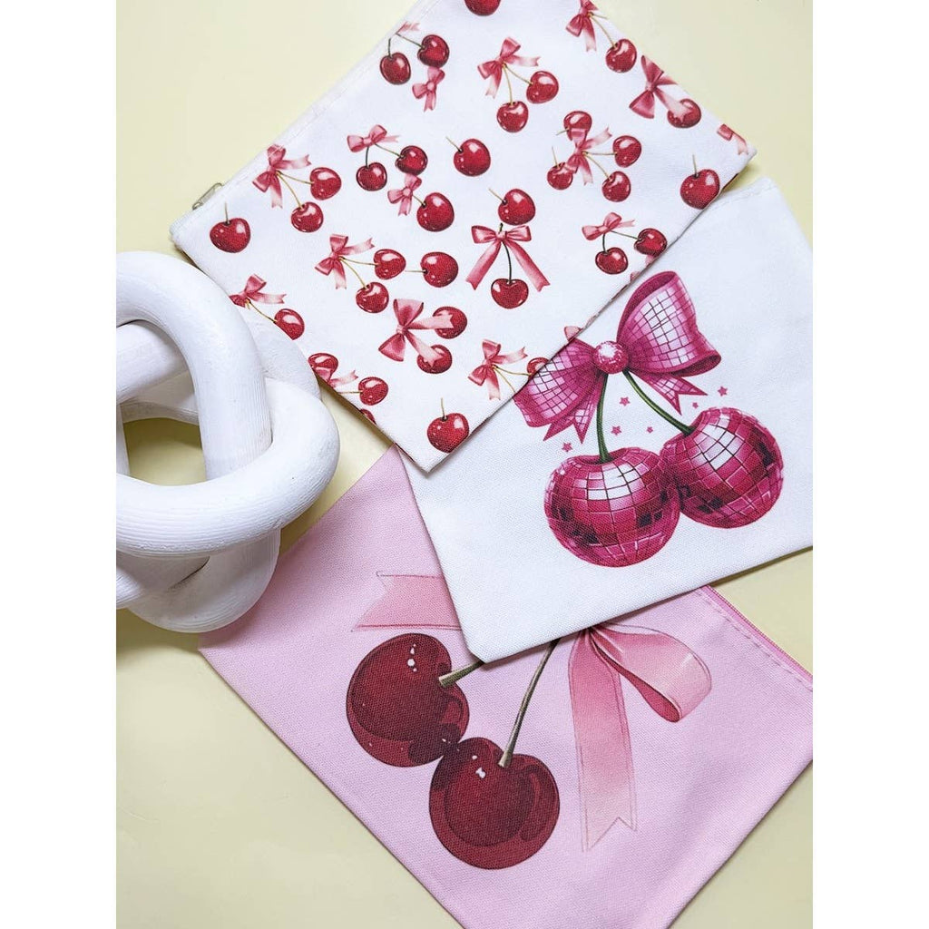 Cherry Printed Multi Use Purse