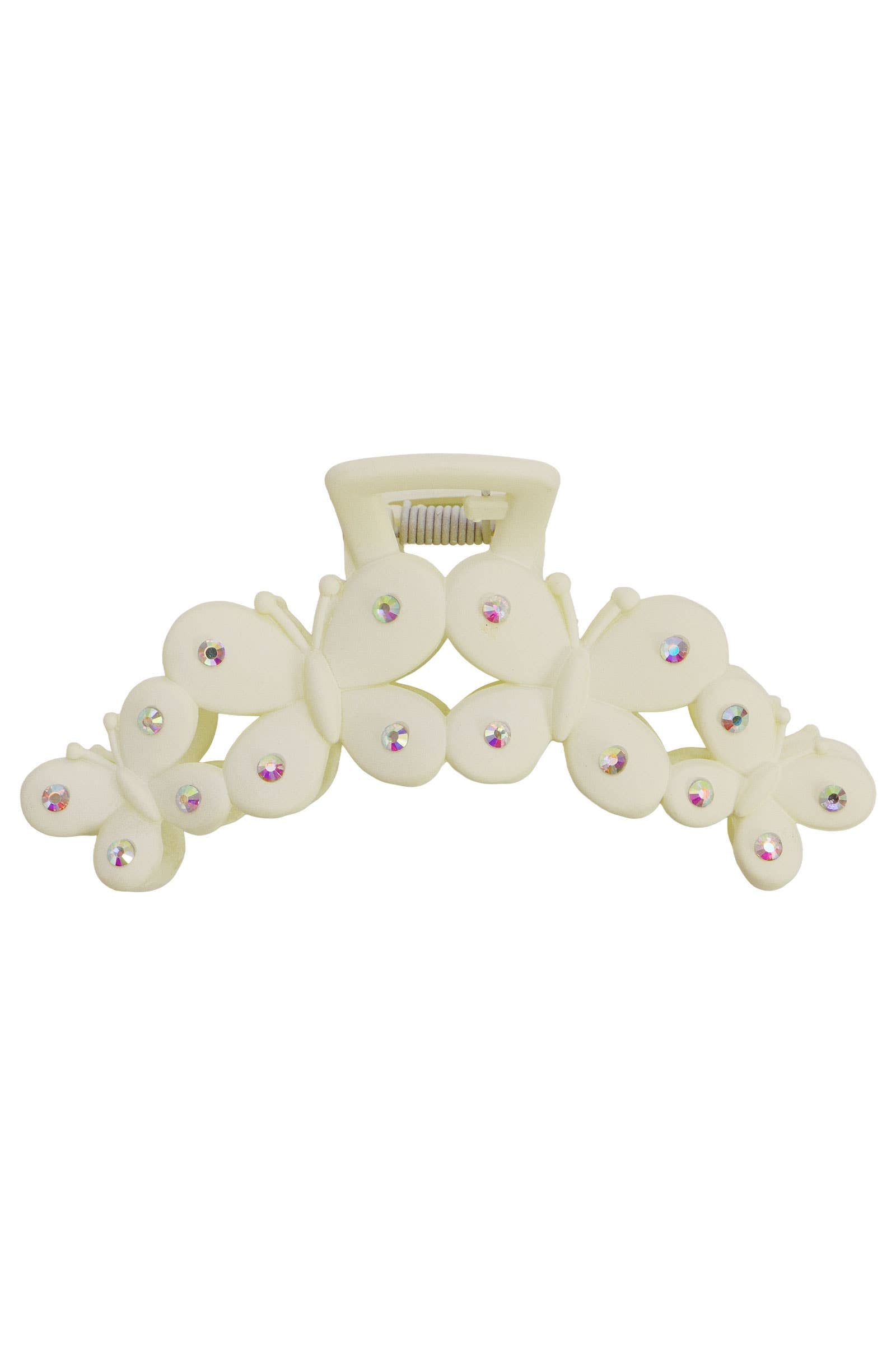 Bling Matte Butterfly Hair Claw