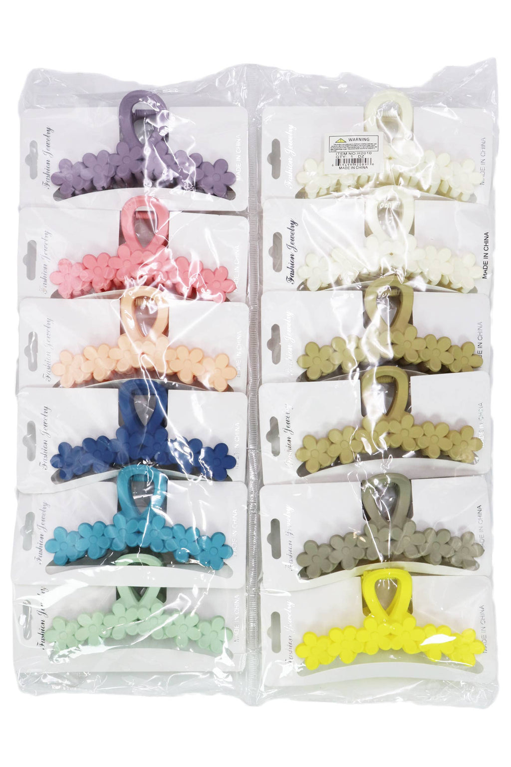 Daisy Flower Matte Solid Hair Claw