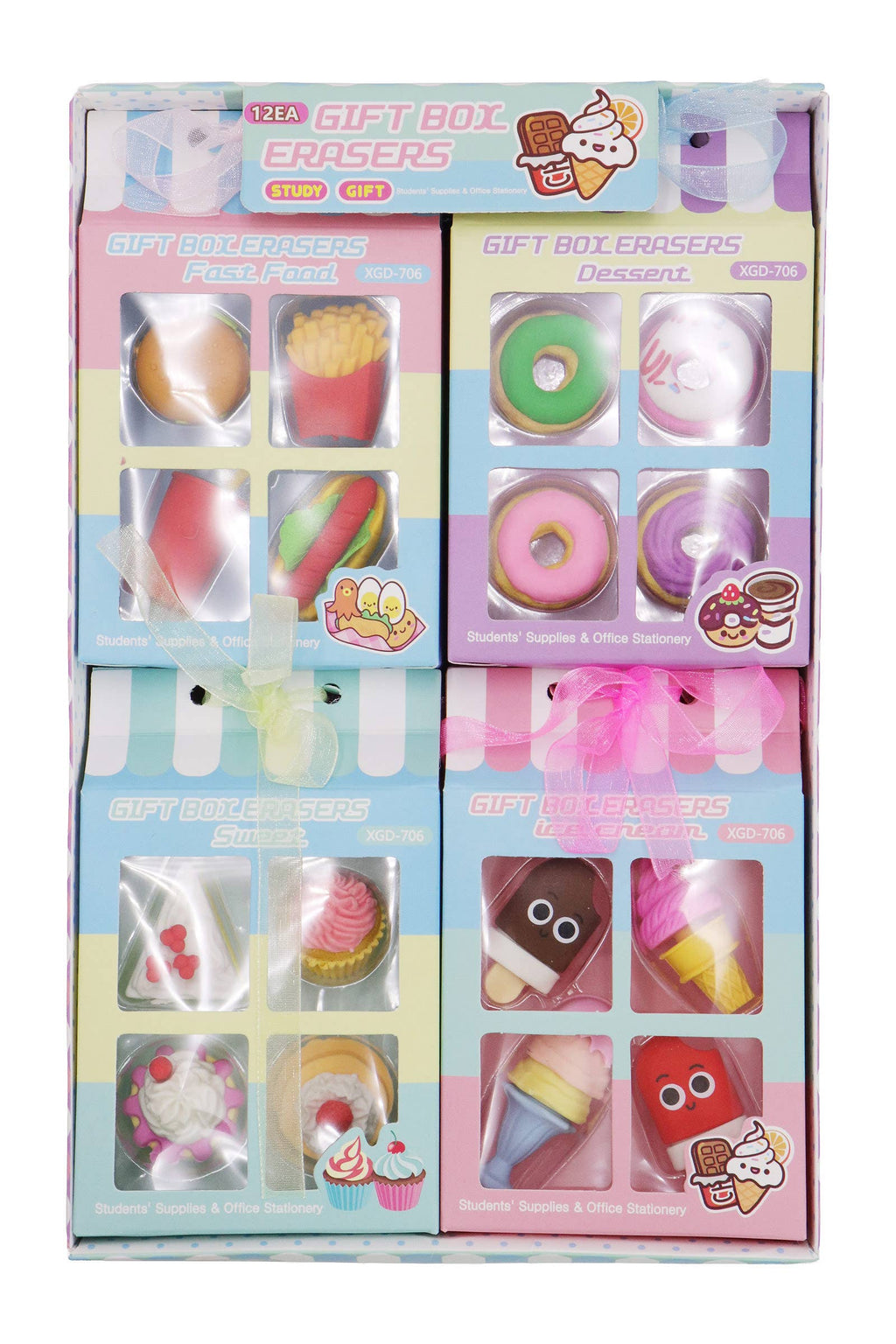 Mini Foodie Gift Box Eraser