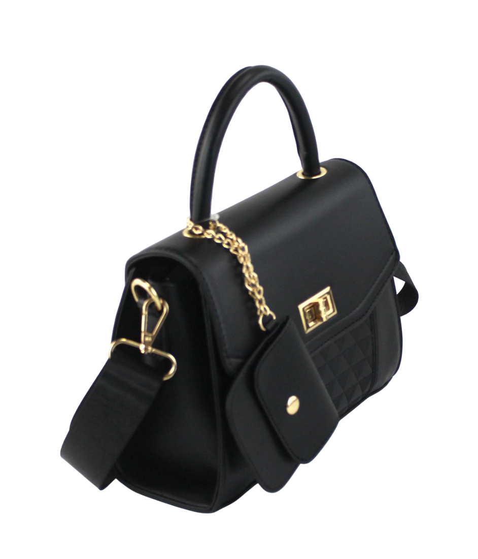 Cute Crossbody Bag with Pouch  - Elegant Bag and Pouch Set
