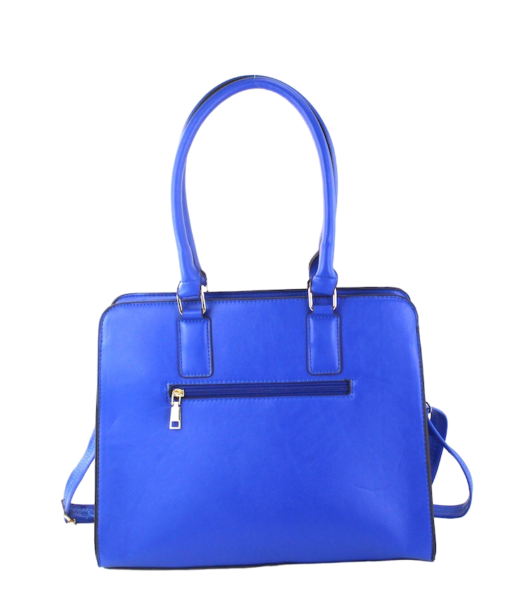 Chic Leather Satchel - Large Fashion Handbag