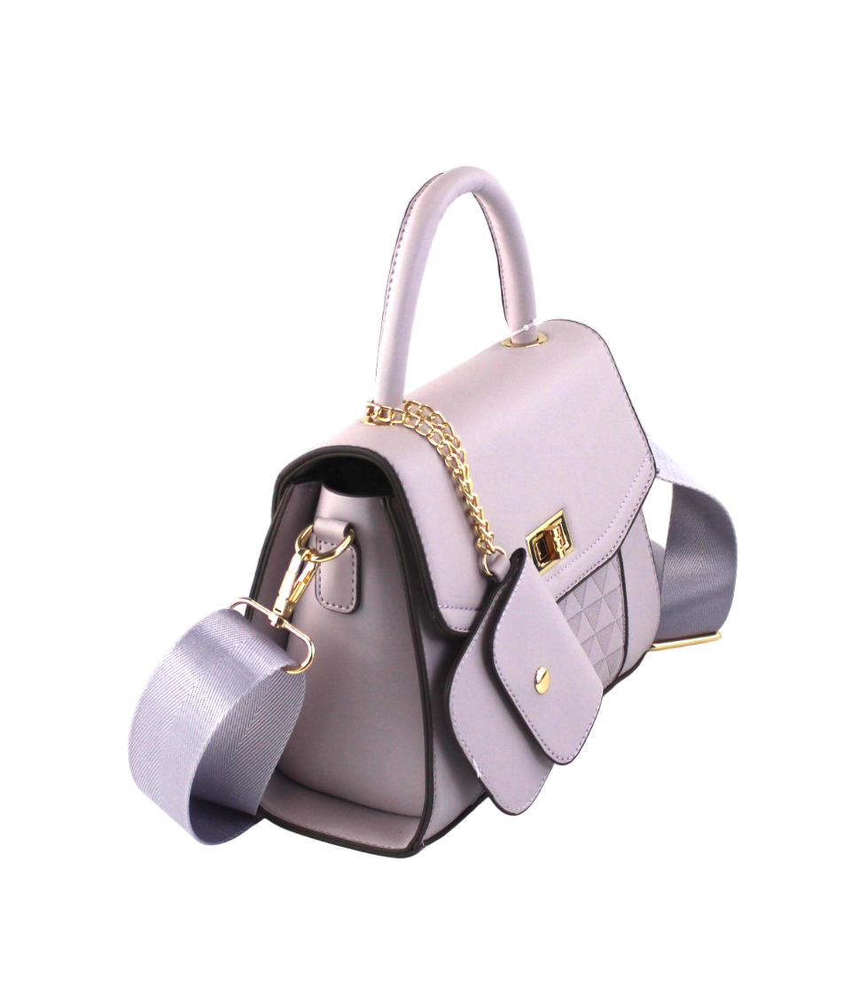 Cute Crossbody Bag with Pouch  - Elegant Bag and Pouch Set