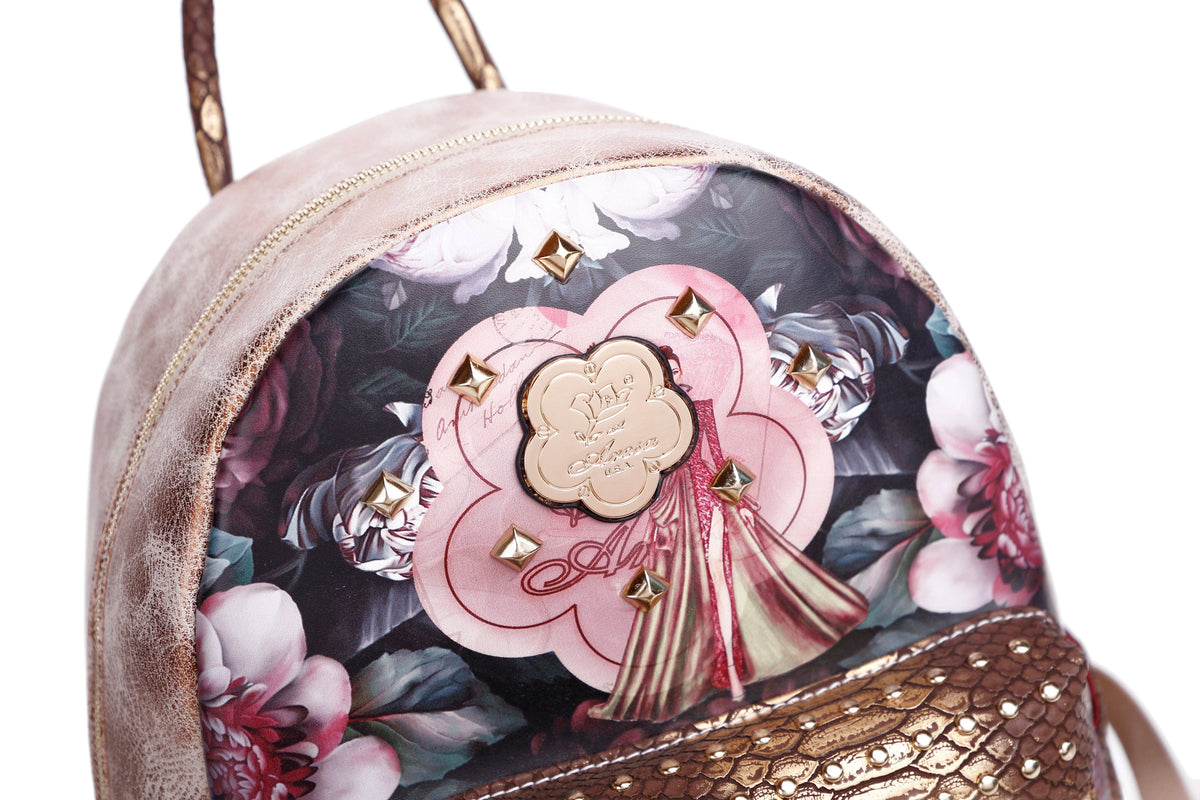 Arosa Floral-Inspired Backpack