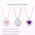 Swarovski Heart Crystal Necklace