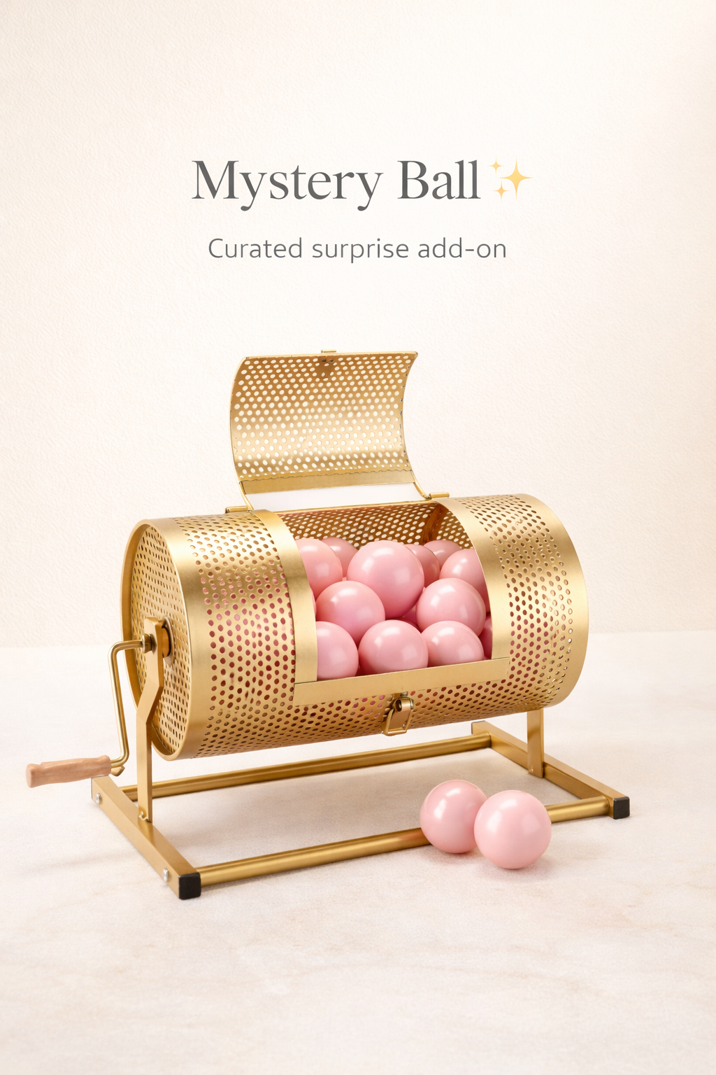 5 Mystery Ball add on                     (Max two per Box)                                                  Can only be added to the premium box *Sorry no exceptions * 💖