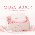 Mega Scoop Bundle.                            5 Scoops & 5 Spins 💖                          No Substitutions on this bundle           Please choose a few colours when choosing this bundle