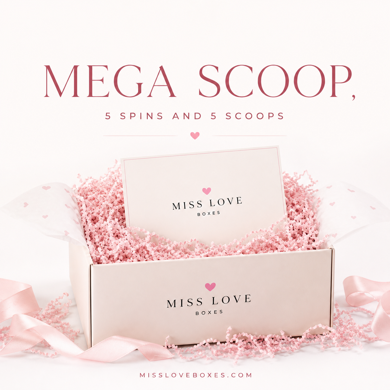 Mega Scoop Bundle.                            5 Scoops & 5 Spins 💖                          No Substitutions on this bundle           Please choose a few colours when choosing this bundle