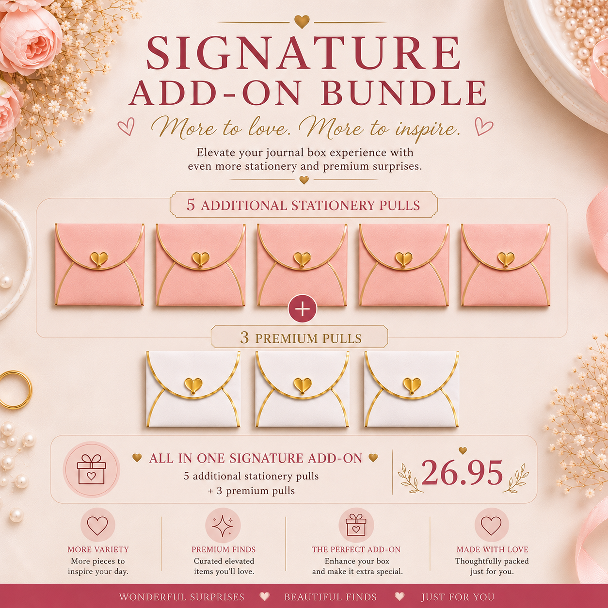 Signature Journal Add on                     Only available with Journal Boxes