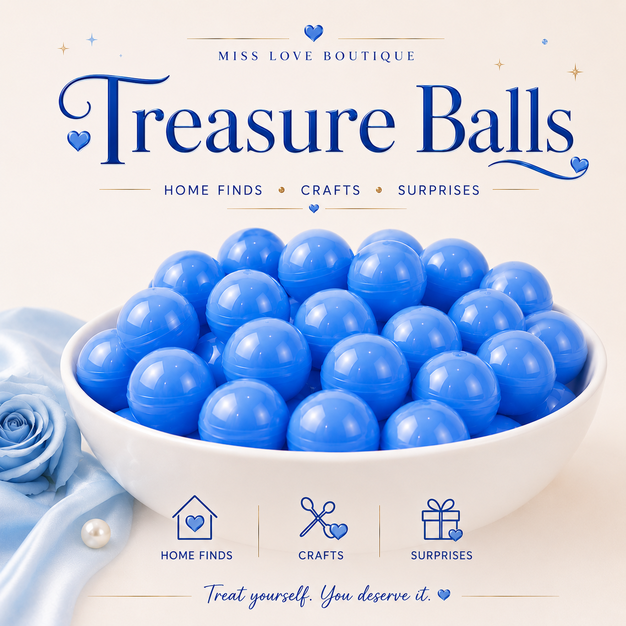 Mystery Treasure balls -                      Home Items -
