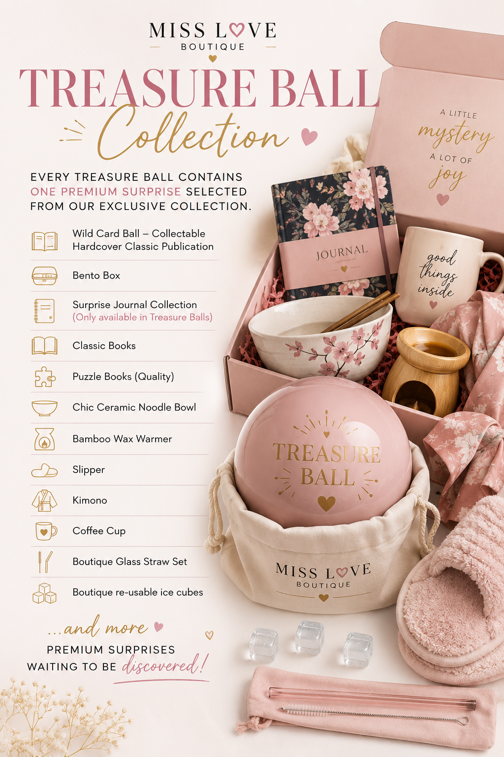 Mystery Treasure balls -                      Home Items -