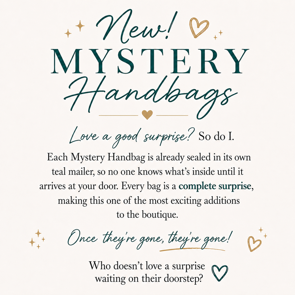 Mystery Handbag                               Videos are not available with this purchase .