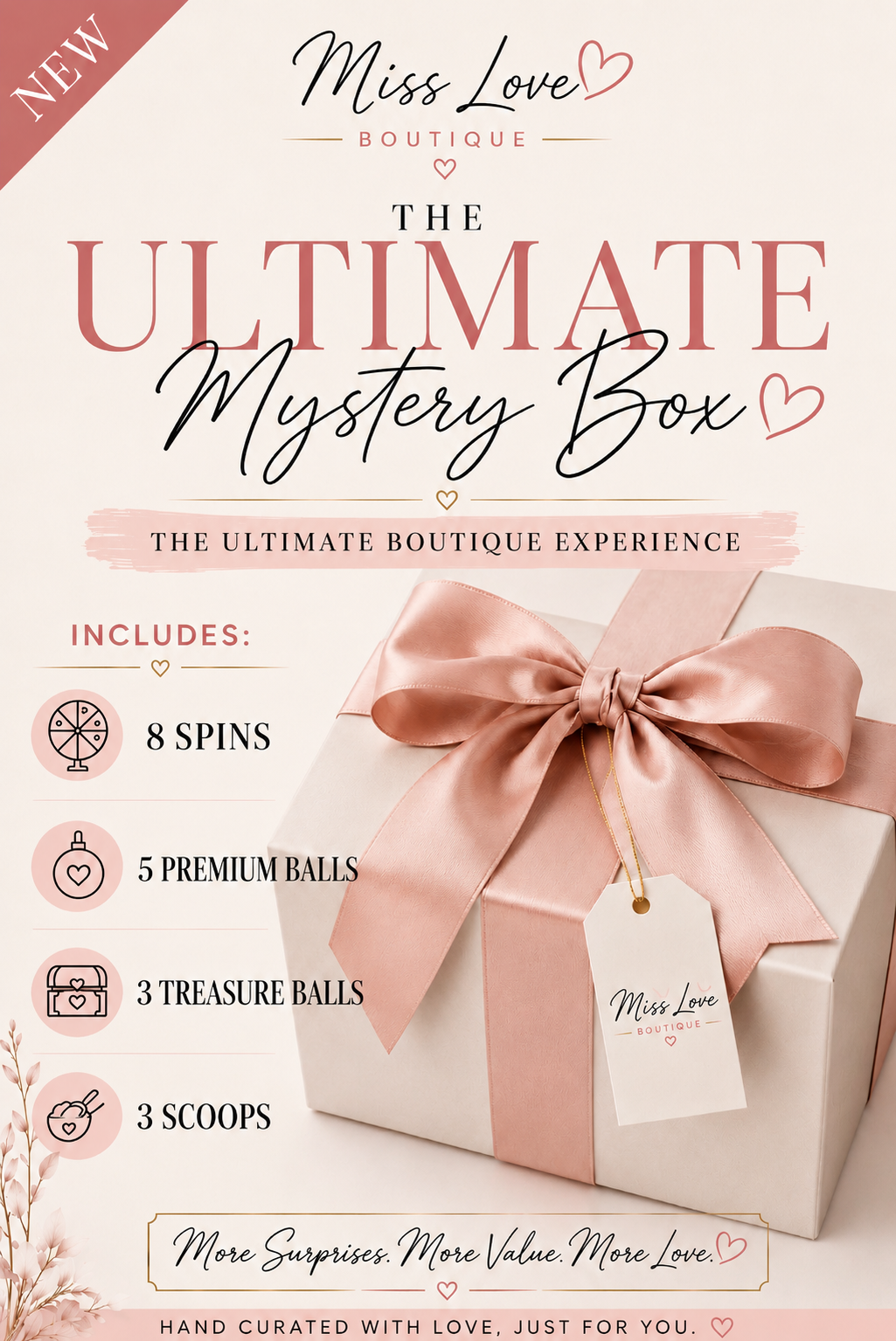 The Ultimate Experience!                                           58+ Gift Reveals