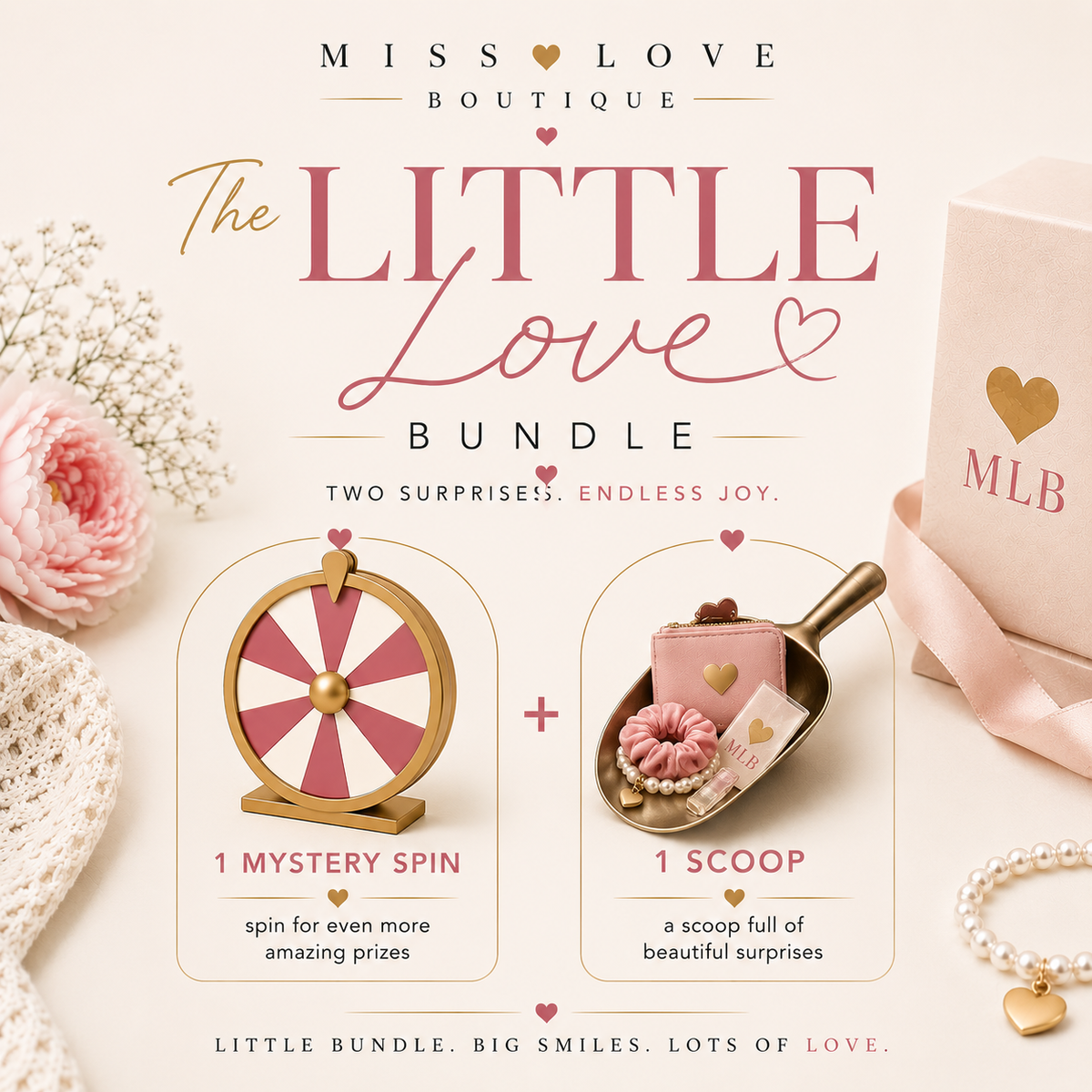 Little Love Bundle- One Scoop & One Spin