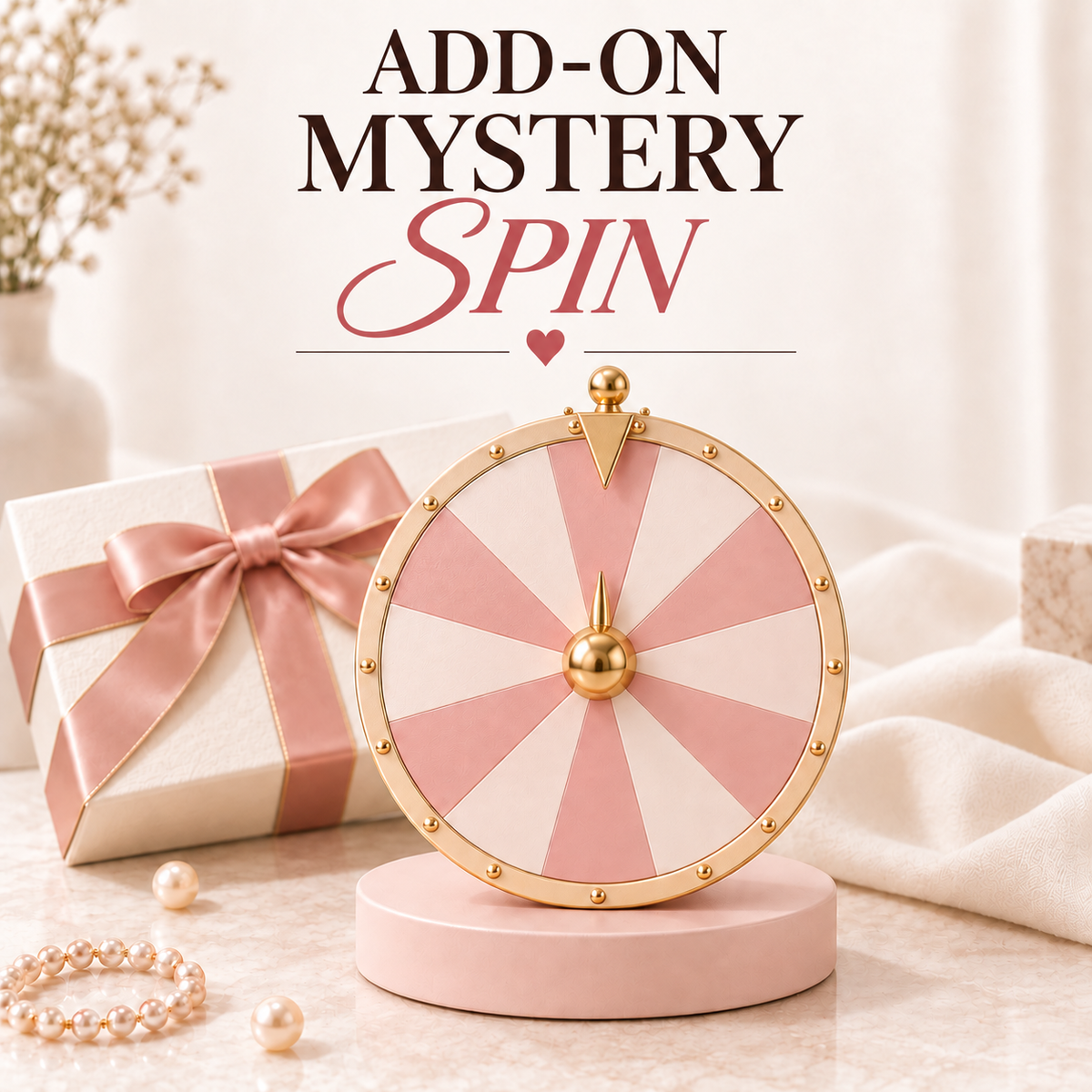 Add on - Mystery Spins                                   You may choose only one pass item