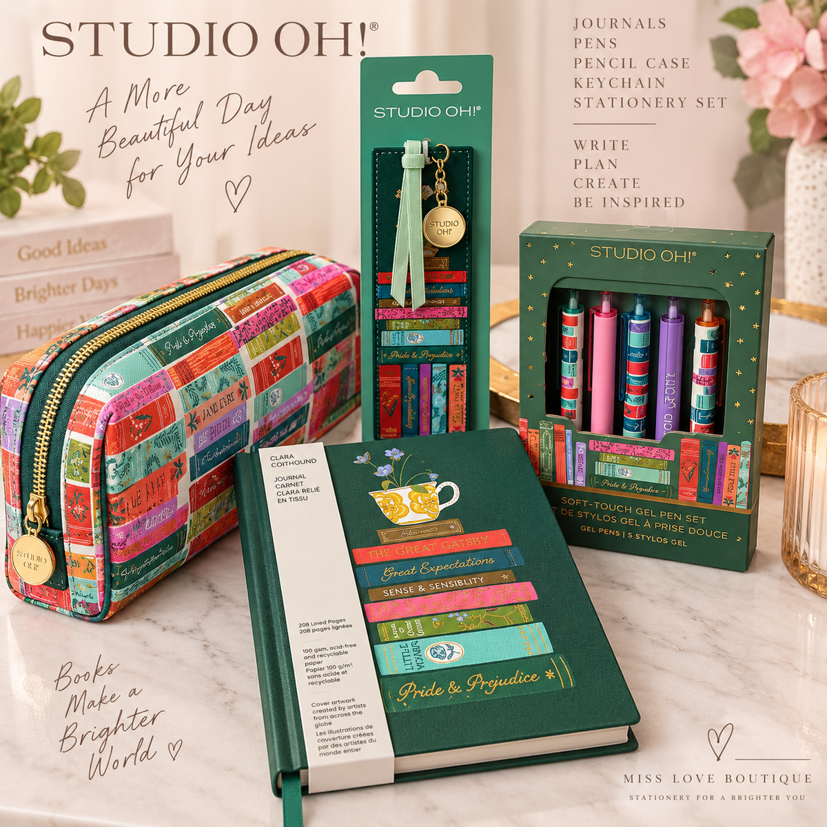 Cozy Reads 4 Piece Set - Studio Oh